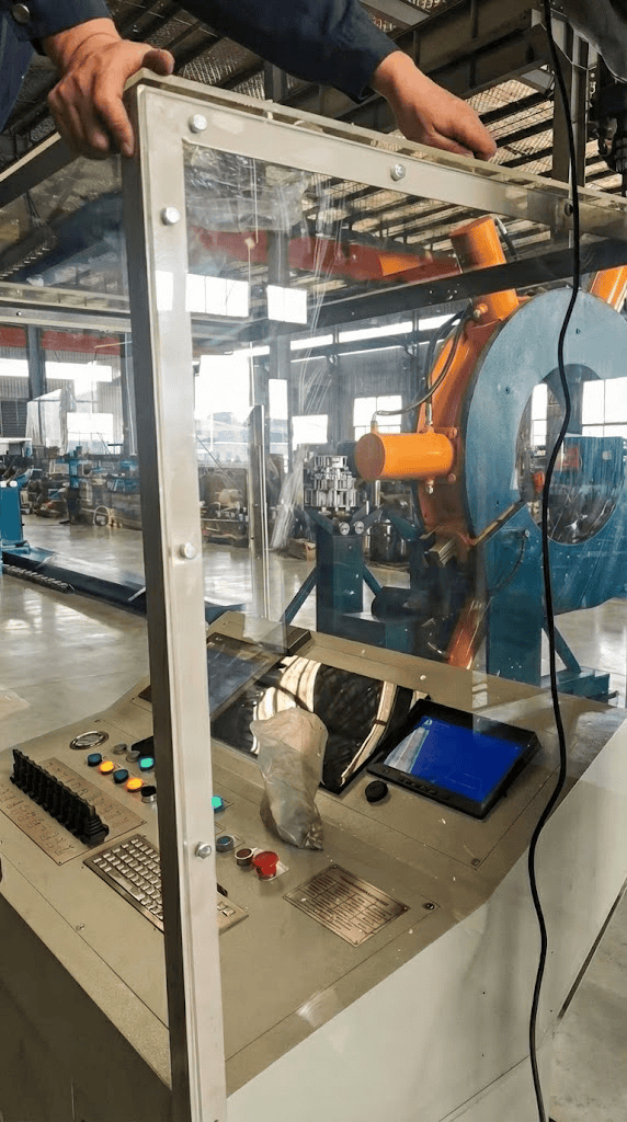 OCTG Quality Assurance: Bucking Unit Records for Mill Audit 1 Hydraulic bucking unit for OCTG premium connection make-up system