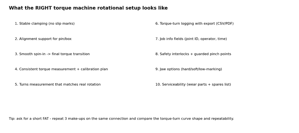 Torque Machine Rotational: A Practical Buyer Guide to Rotational Bucking Units (With Real Acceptance Tests) 2 image 1