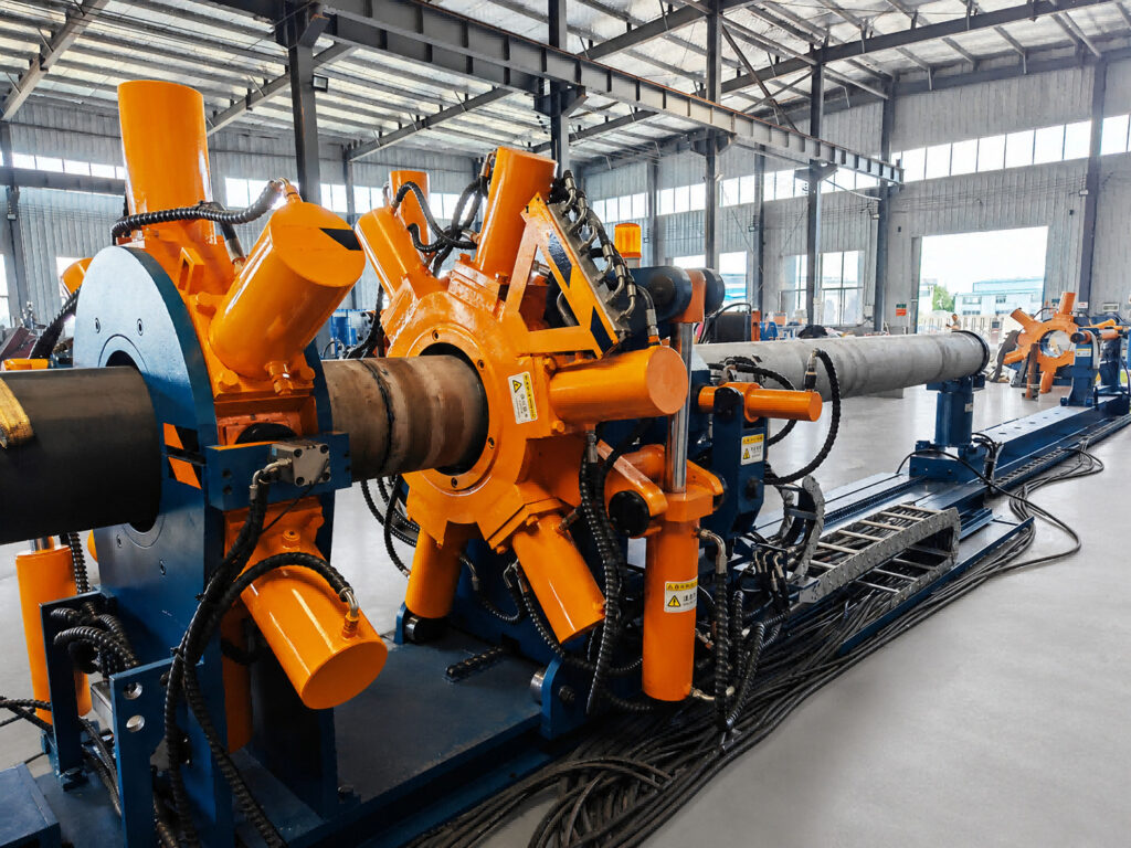 How to Prevent Pipe Damage When Using a Bucking Unit 1 At Galip Equipment's production site, the testing and acceptance process for Bucking Units equipped with non-marking pliers went very smoothly.