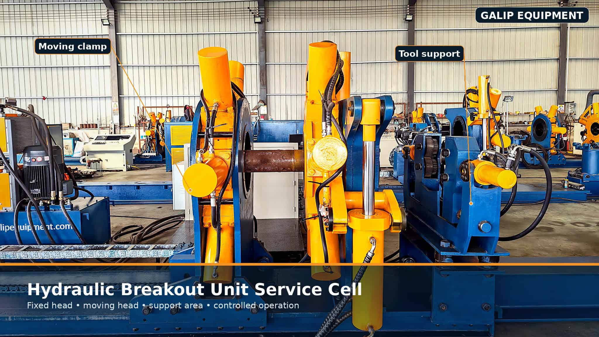 Packer Redress: The 6 Steps Between Retrieval and Reuse 1 Hydraulic service cell in an oilfield tool workshop where completion tool bodies are made up and broken out under control