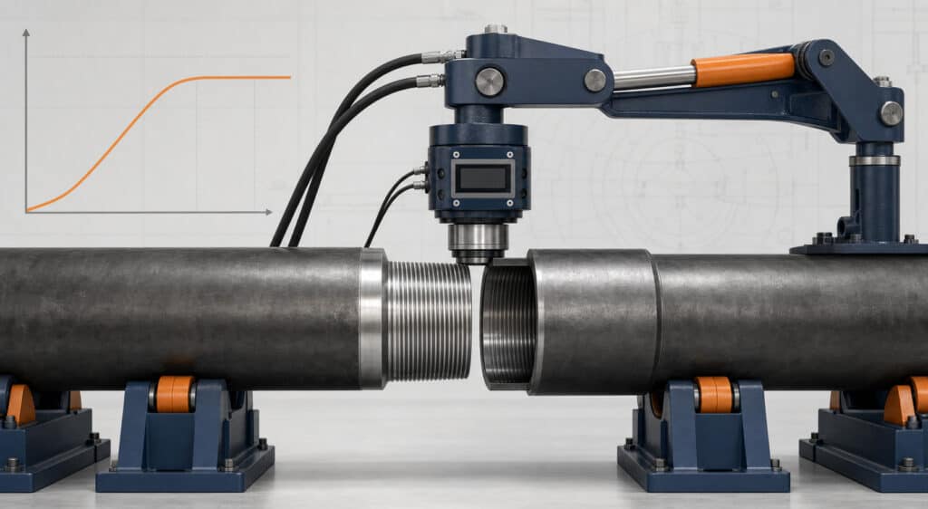 Drill pipe make-up torque applied to a rotary-shouldered tool joint
