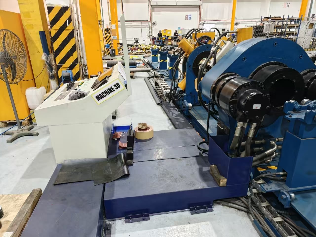 Upstream, Midstream or Downstream: Where Does a Bucking Unit Work in Oil and Gas? 2 Commissioned GALIP bucking unit line in a customer workshop