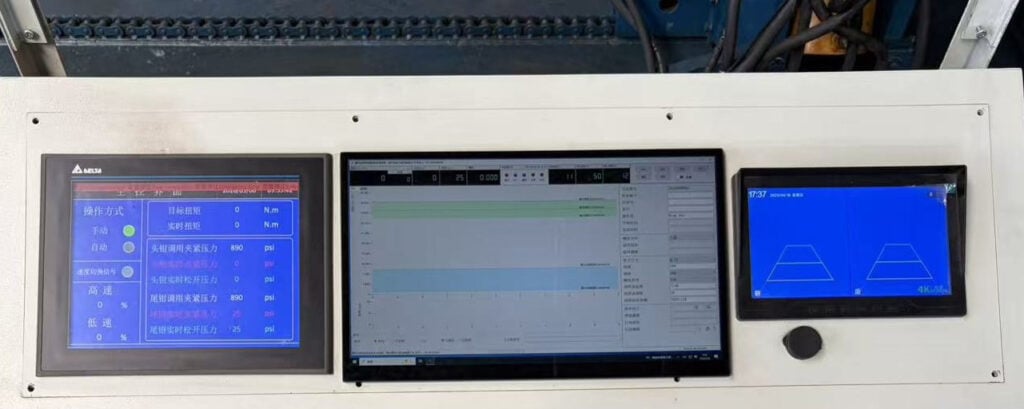 OCTG Connection Integrity: 7 Essential Checks After the Mill 4 OCTG thread protection and cleaning station before controlled make-up